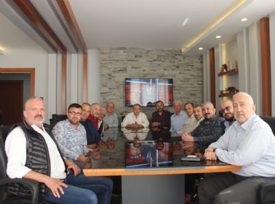 ÇTSO Meslek Grubu Adaylarından Başkan YILMAZ’a Ziyaret