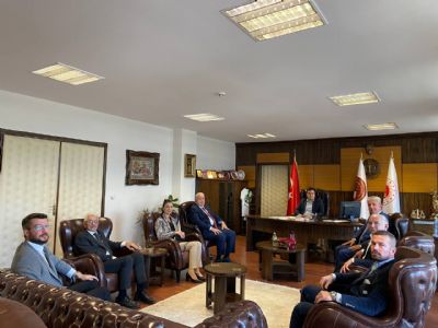 Başkan YILMAZ ve ÇTB Meclisinden Başsavcı Gir'e Ziyaret