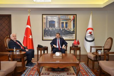 Başkan Yılmaz'dan Samsun Valisi Orhan Tavlı'ya Ziyaret