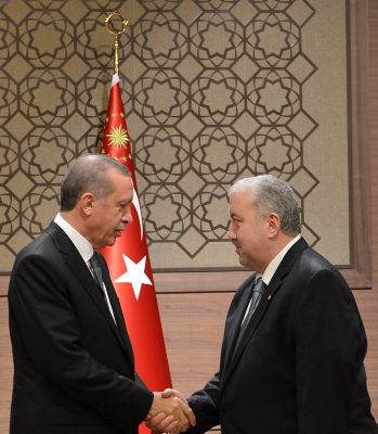 Kazım YILMAZ Cumhurbaşkanı ile Görüştü.